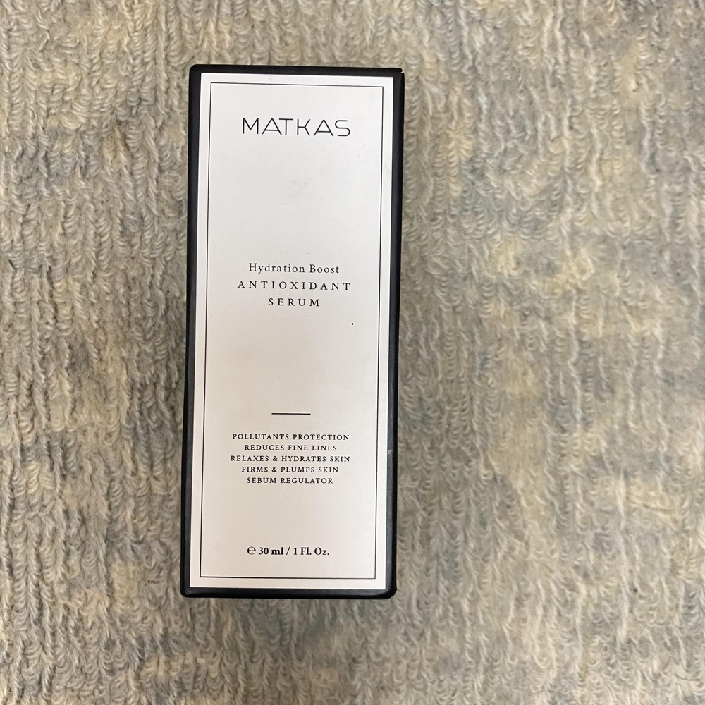 MATKAS Hydration Boost Antioxidant Serum 30ml Niacinamide Fragrance Free NEW